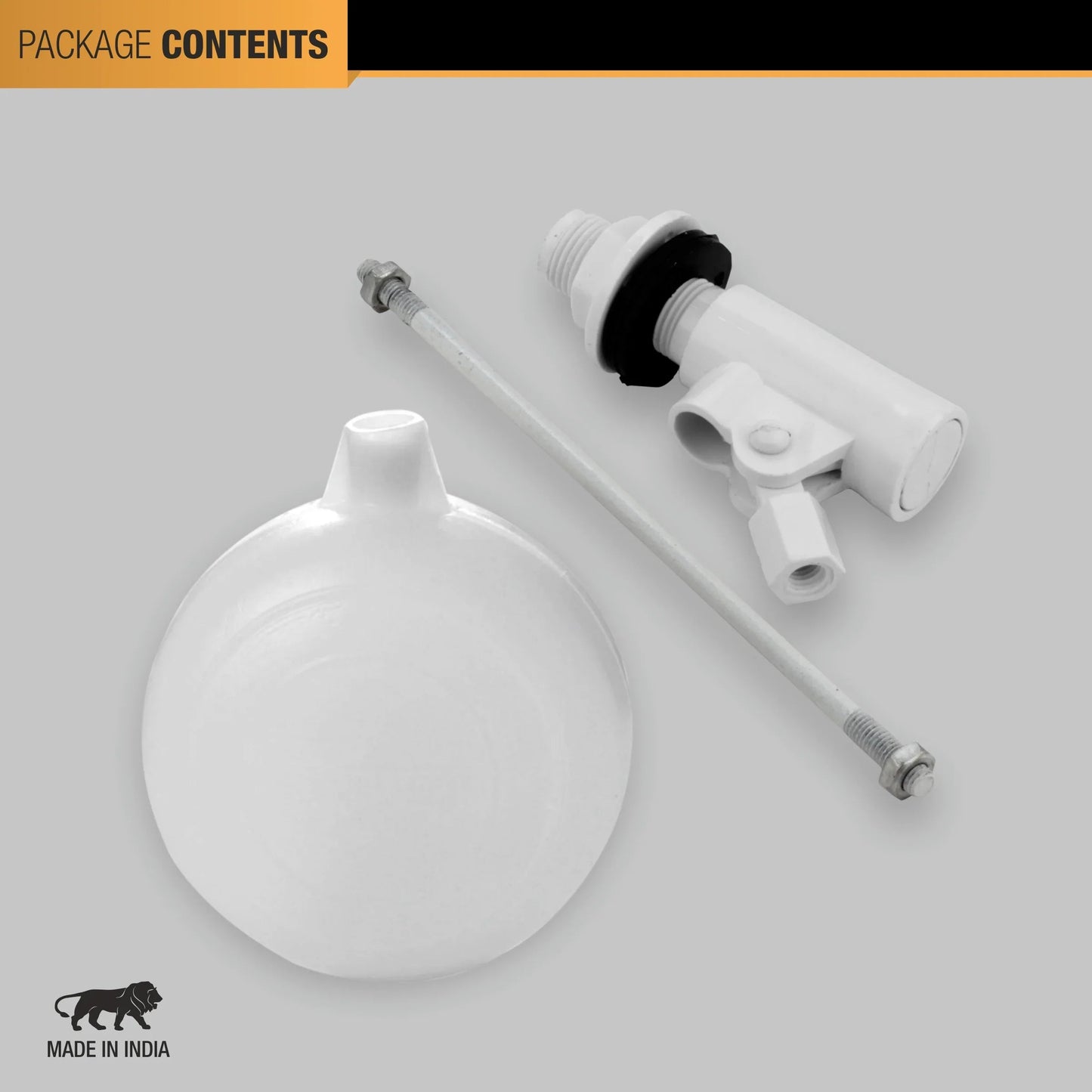 Ball Cock PTMT (25mm) package content