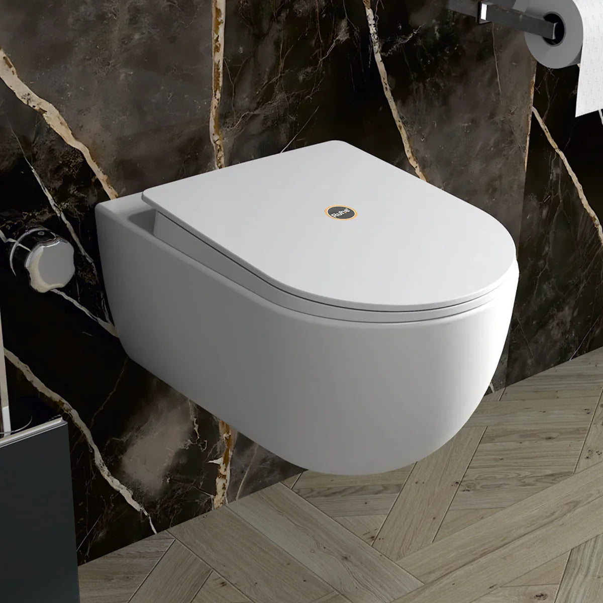 UF Round Toilet Seat Cover (Soft Close) - by Ruhe