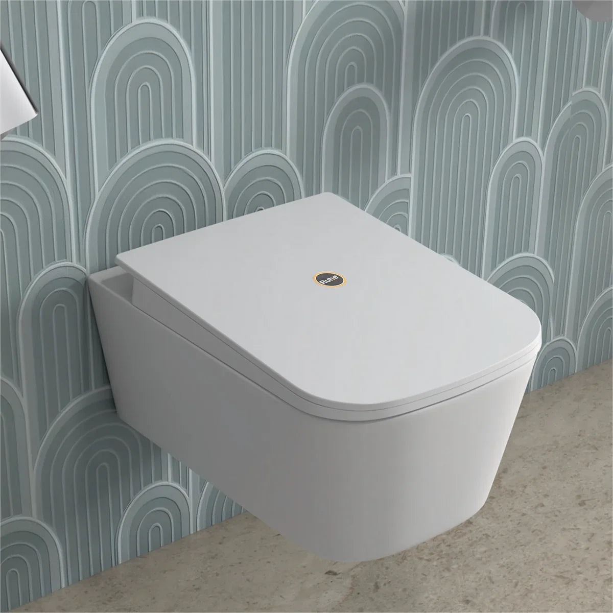 UF Square Toilet Seat Cover (Soft Close)