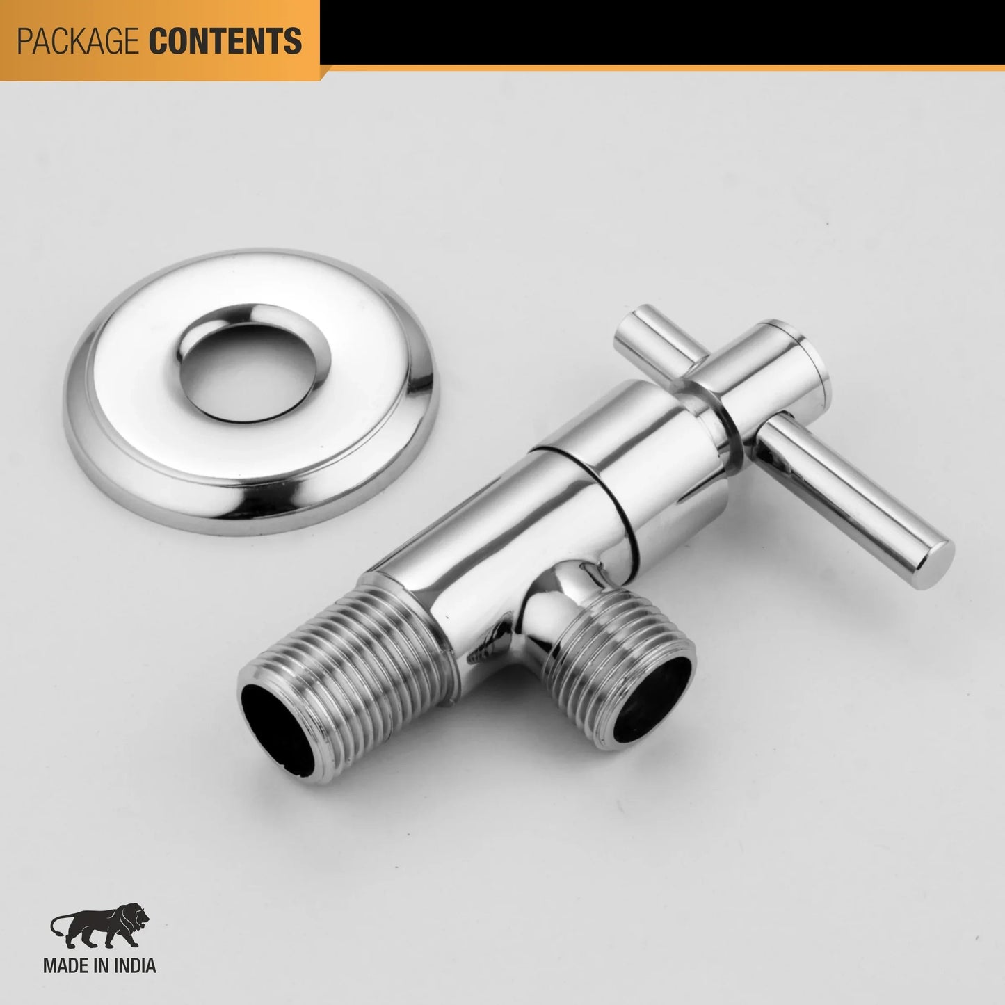 Lyra Angle Valve package content