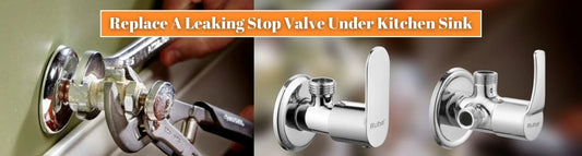 How To Replace A Leaking Stop Valve Under Your Kitchen Sinks