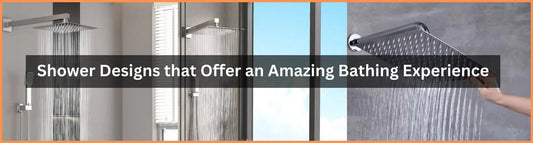 Shower Designs that Offer an Amazing Bathing Experience