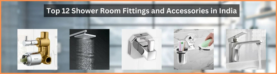 Top 12 Shower Room Fittings and Accessories in India
