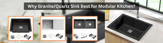 Why GraniteQuartz Sink Best for Modular Kitchen