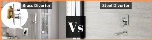 brass diverter vs steel diverter