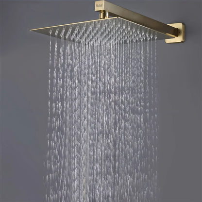 Ultra Sleek 304-Grade SS Overhead Shower (Color Plated)