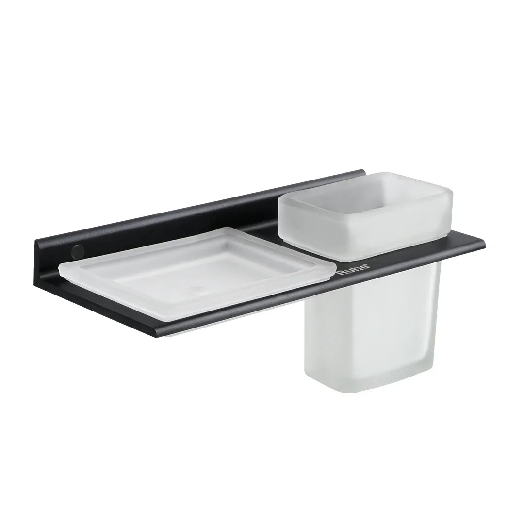 Ember Soap Dish and Tumbler Holder