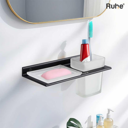 Ember Soap Dish and Tumbler Holder