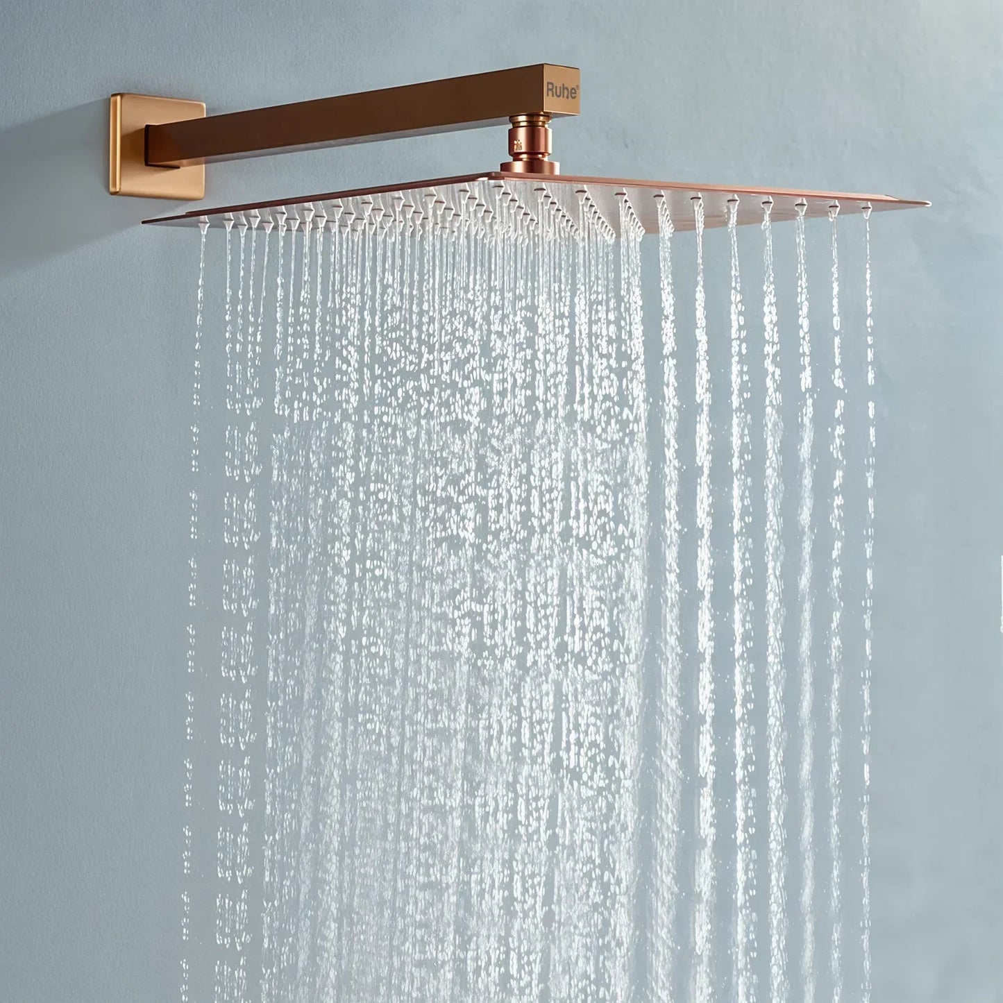 Ultra Sleek 304-Grade SS Overhead Shower (Color Plated)