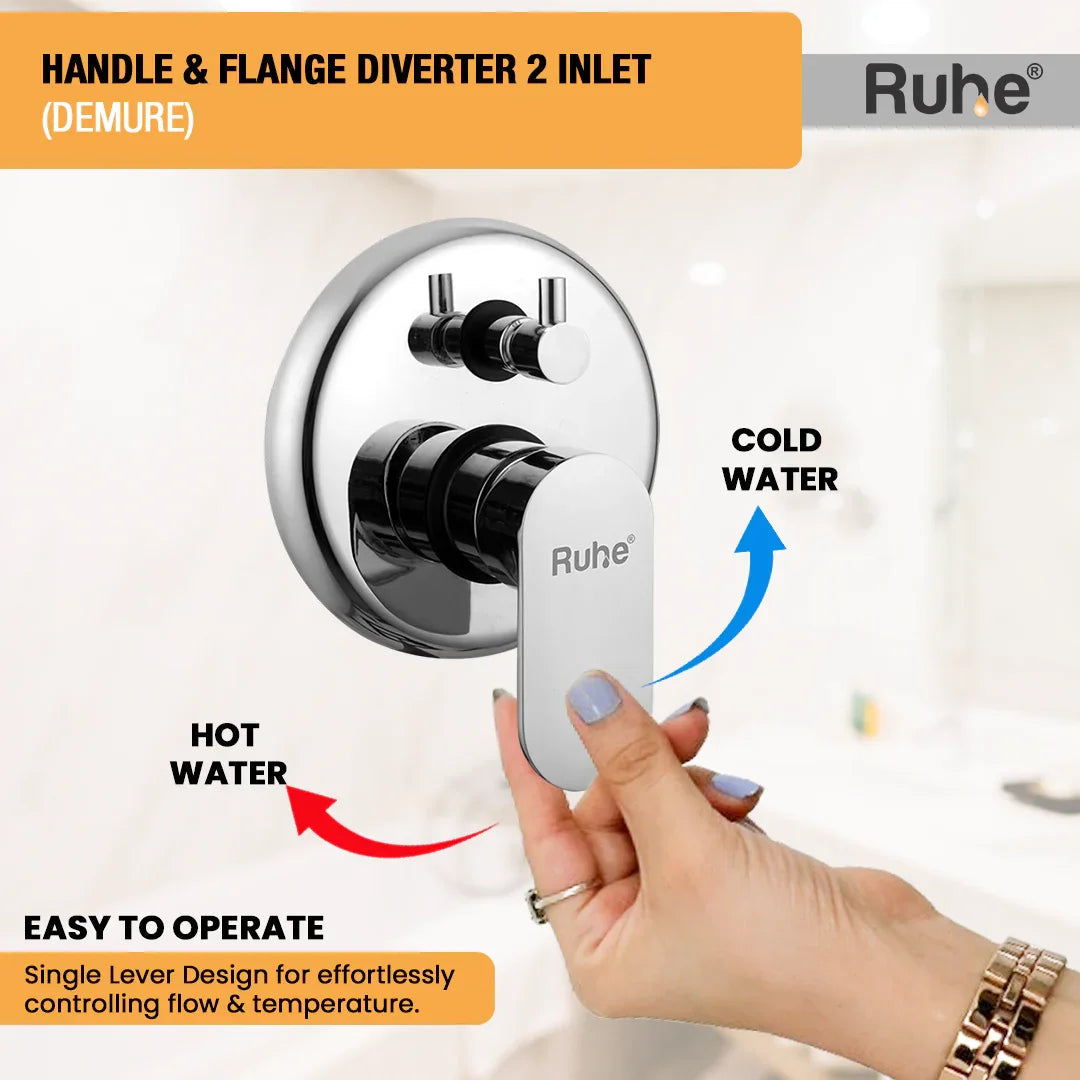 Demure Upper Part for Diverter (Compatible with 2-Inlet Diverters)  €“ by Ruhe