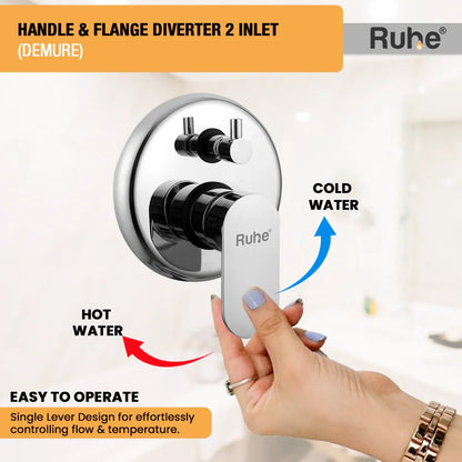 Demure Upper Part for Diverter (Compatible with 2-Inlet Diverters)  €“ by Ruhe