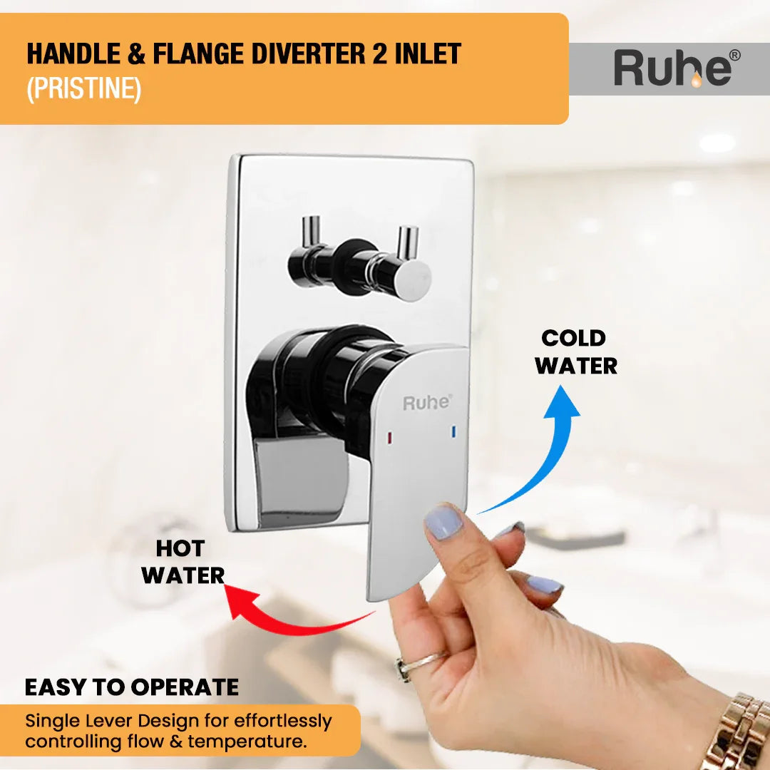 Pristine Upper Part for Diverter (Compatible with 2-Inlet Diverters)  €“ by Ruhe