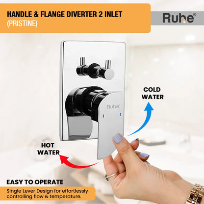 Pristine Upper Part for Diverter (Compatible with 2-Inlet Diverters)  €“ by Ruhe