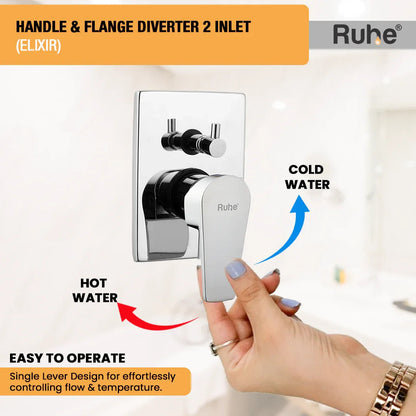 Elixir Upper Part for Diverter (Compatible with 2-Inlet Diverters)  €“ by Ruhe