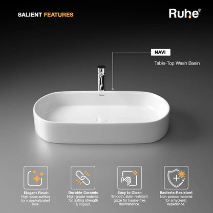 Navi Table-Top Wash Basin (Features)