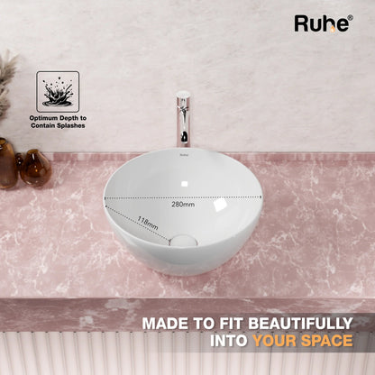 Blaze Table Top Wash Basin (depth)