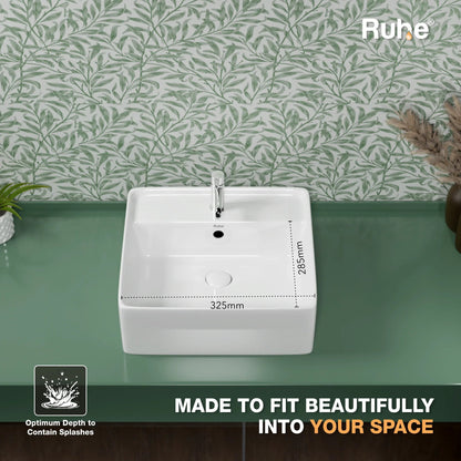 Ash Table Top Wash Basin (depth)