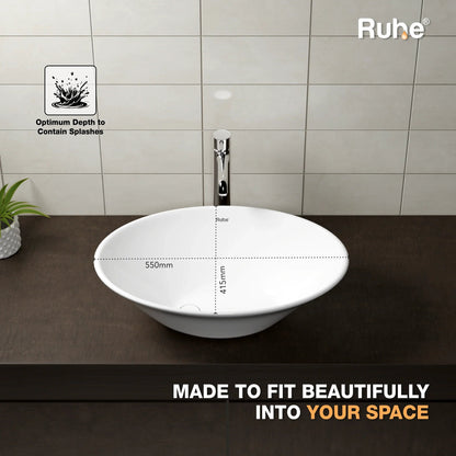 Icon Table Top Wash Basin (depth)