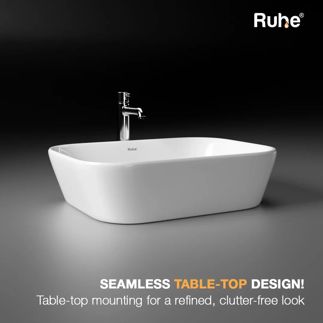 Iris Table-Top Wash Basin (Clutter free look)