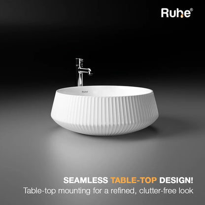 Castor Table-Top Wash Basin