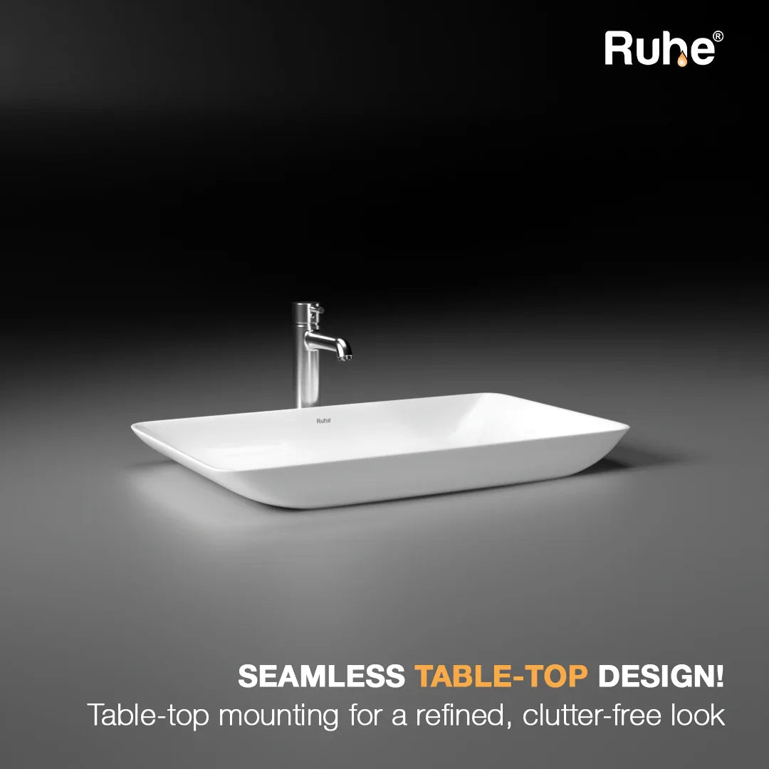 Apollo Table Top Wash Basin (Clutter free look)