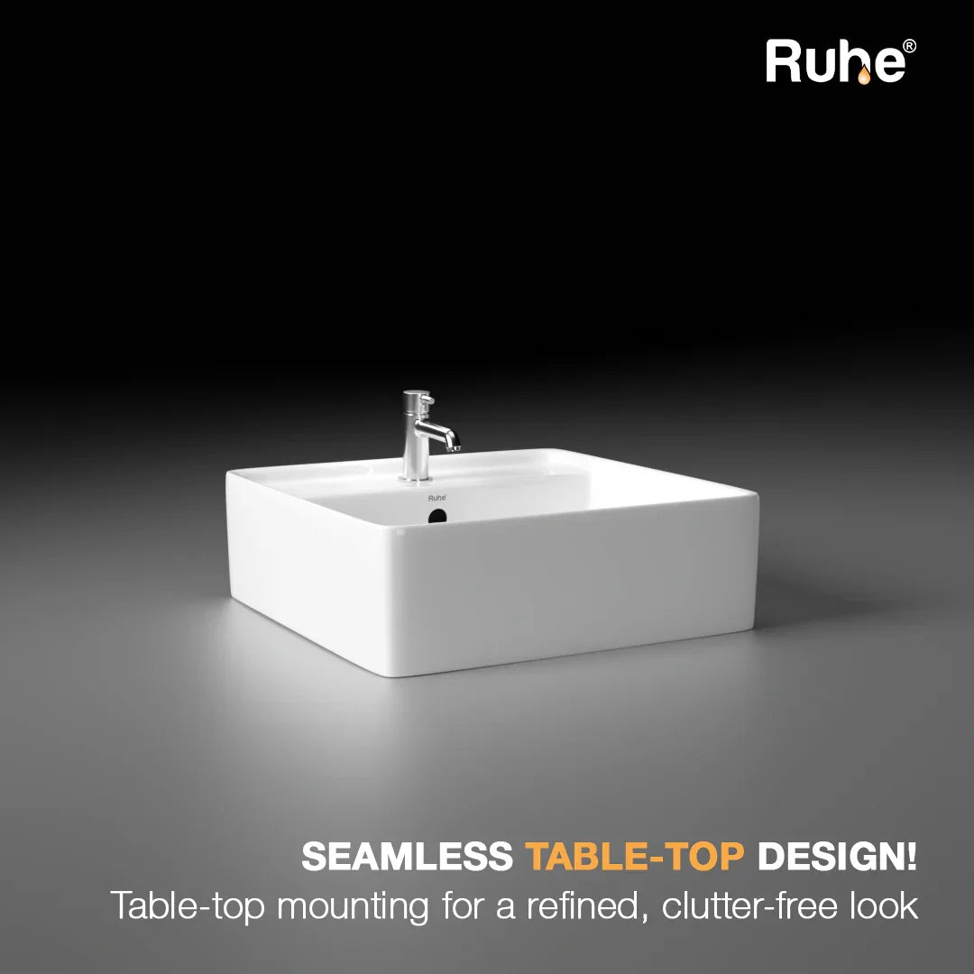 Ash Table Top Wash Basin (Clutter free look)
