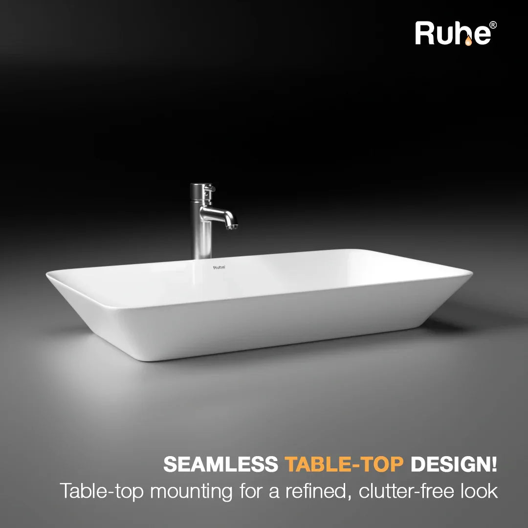 Trey Table Top Wash Basin (Clutter free look)