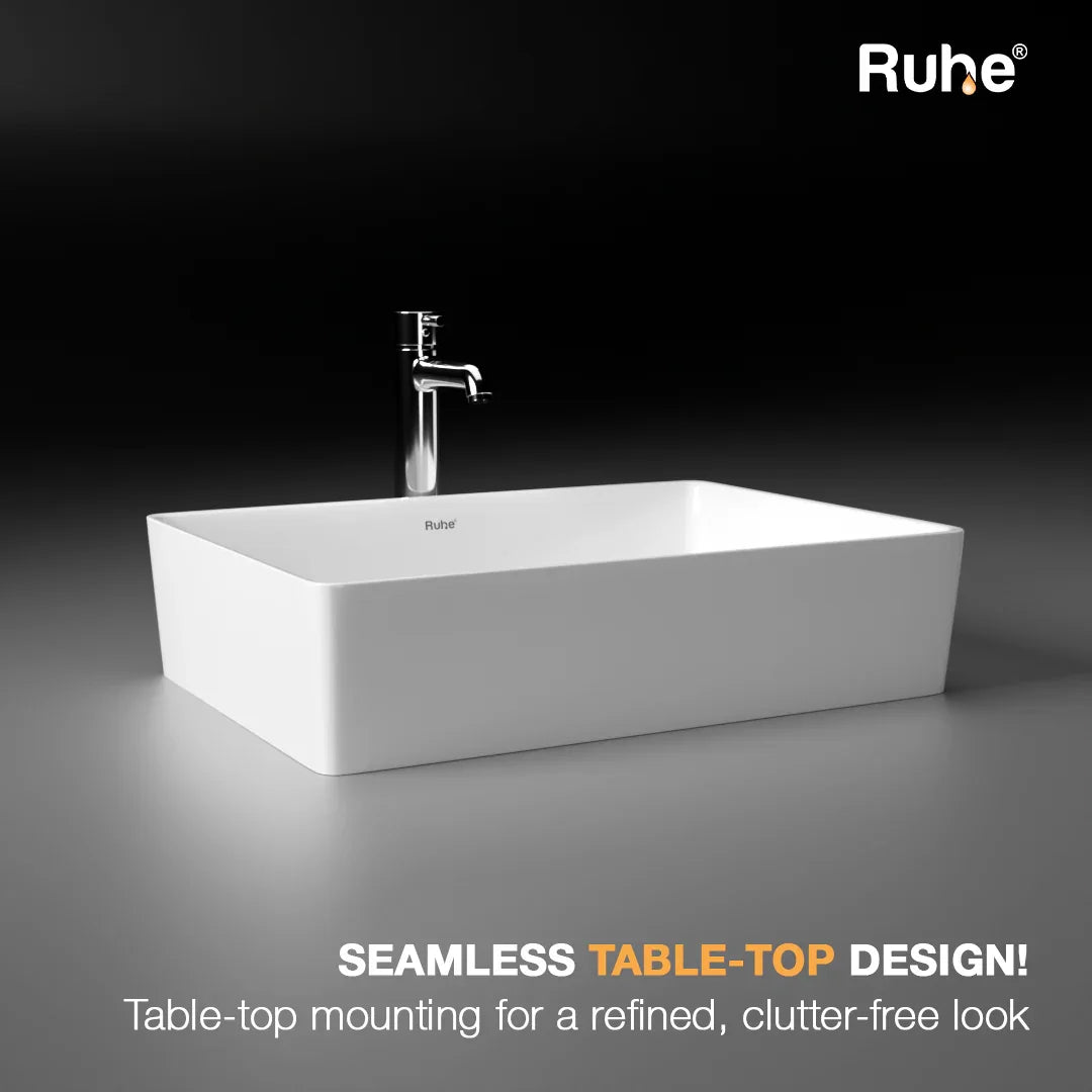 Crux Table Top Wash Basin (Clutter free look)