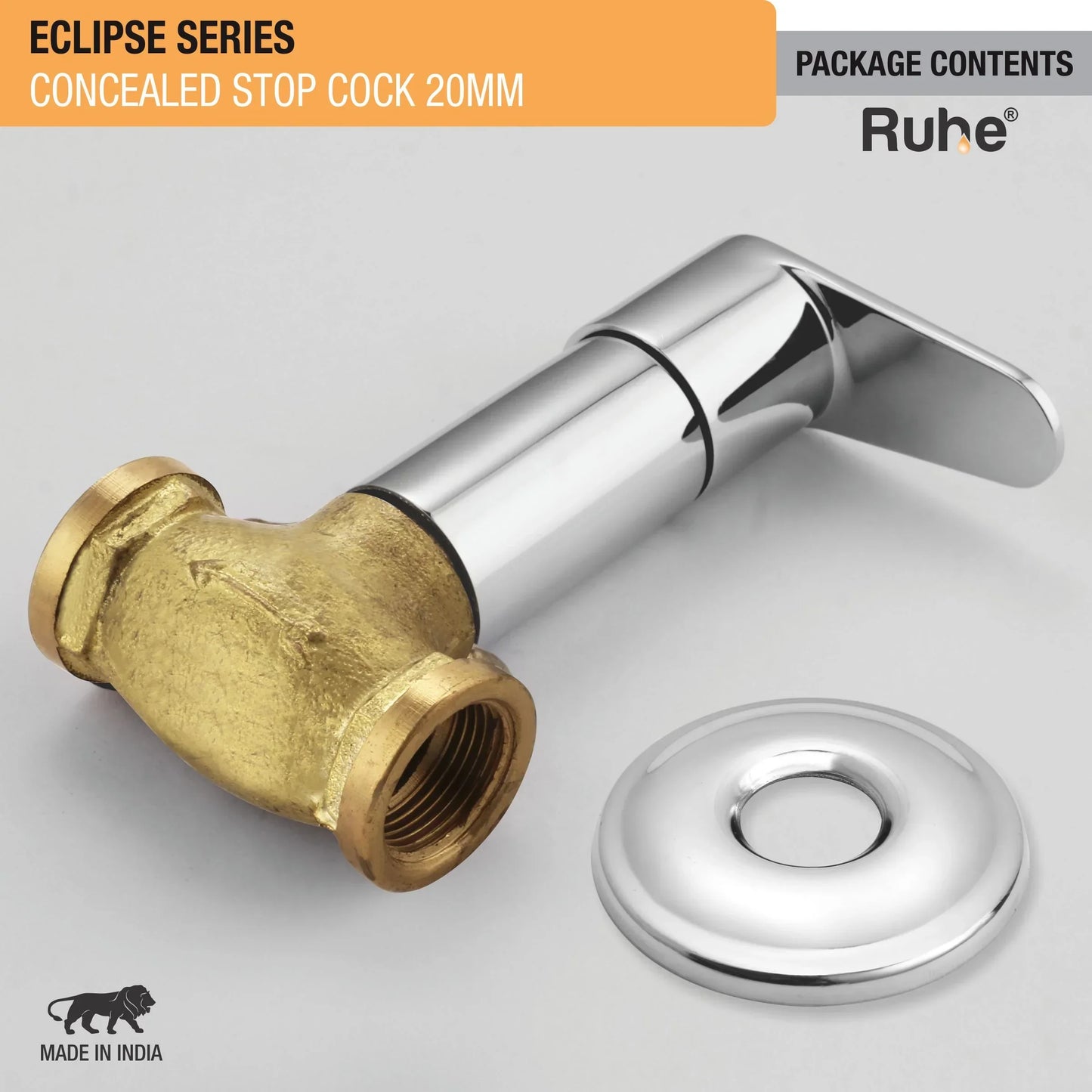 Eclipse Concealed Stop Valve Brass Faucet