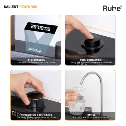 Opera Smart Kitchen Sink (30 x 18 x 9 Inches) Salient Features