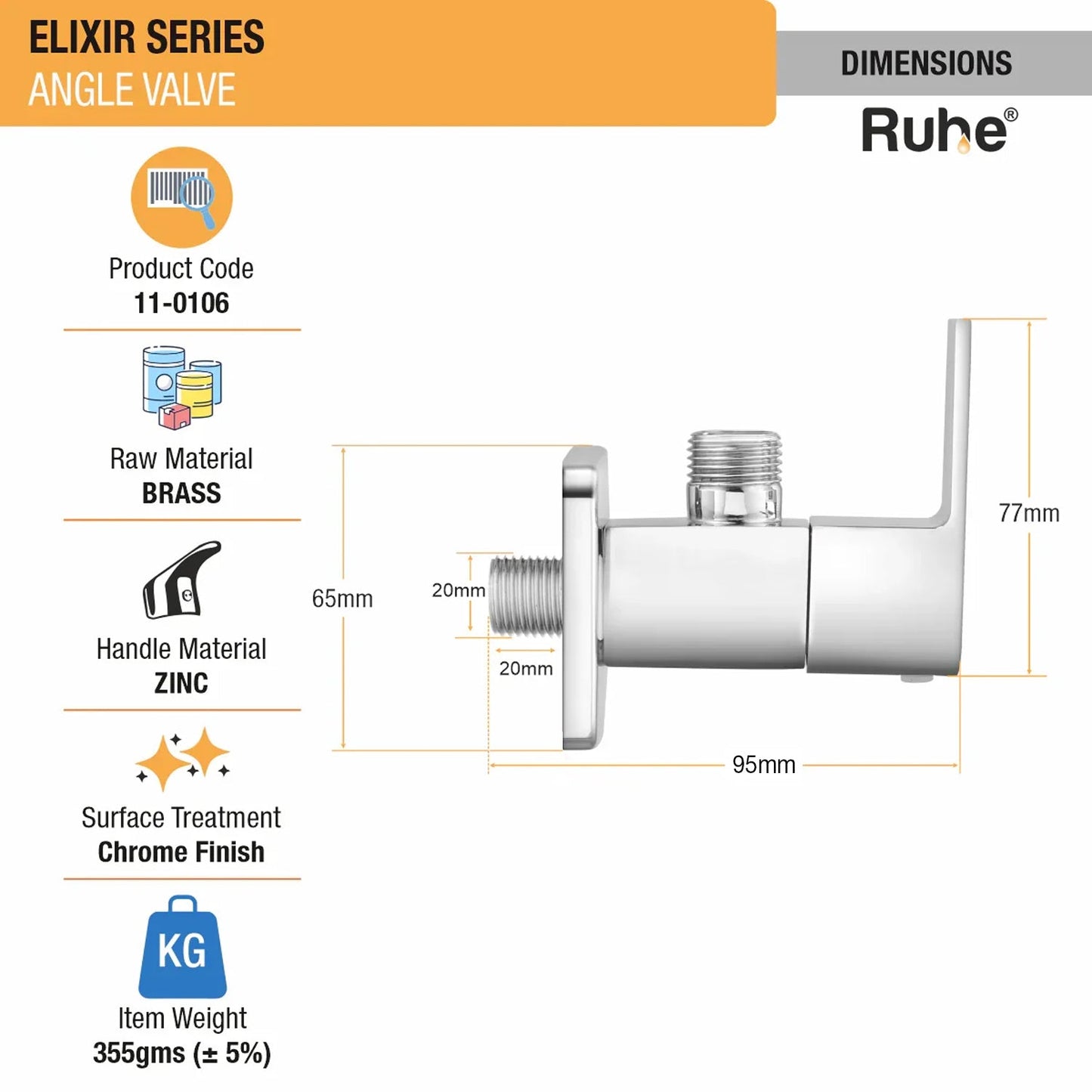 Elixir Angle Valve