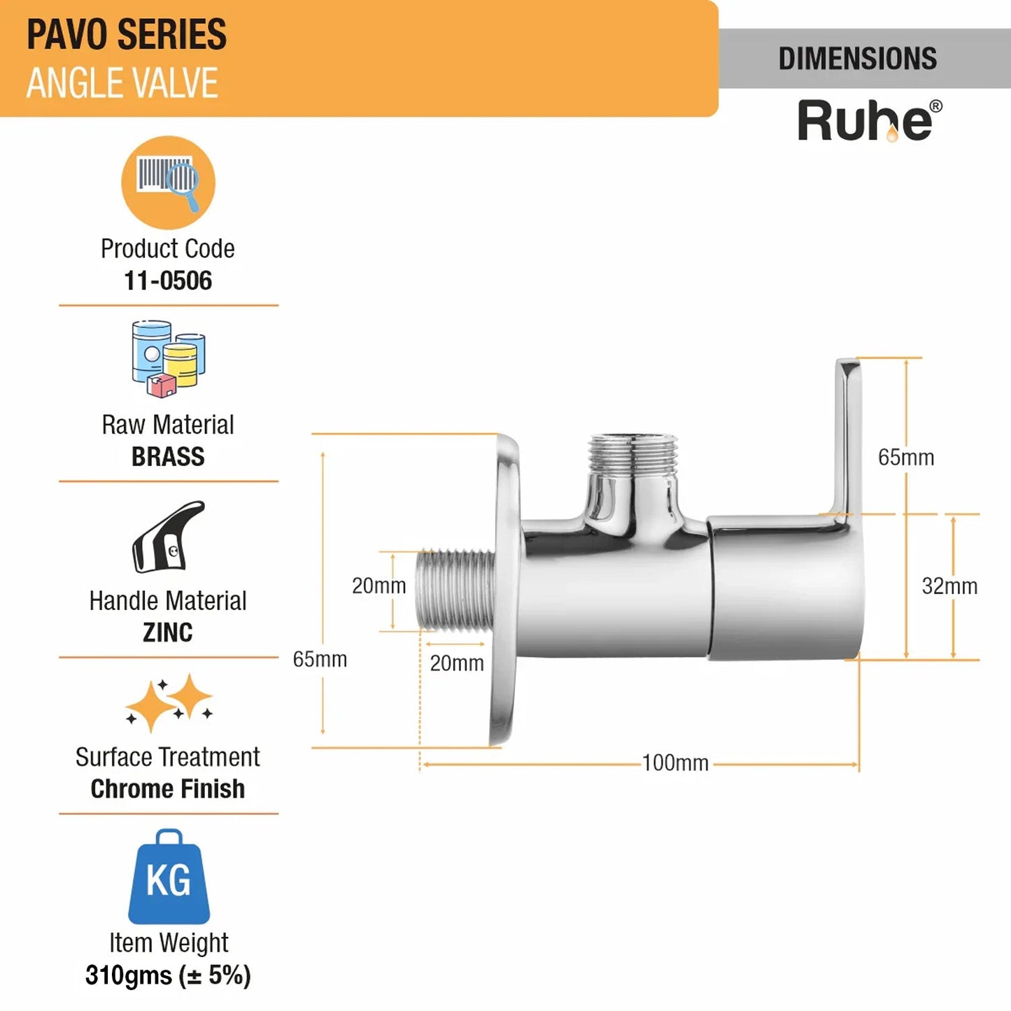 Pavo Angle Valve