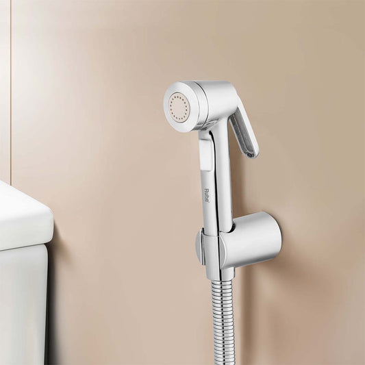 Lux Brass Health Faucet with 1 Meter 304-Grade SS Hose & Hook