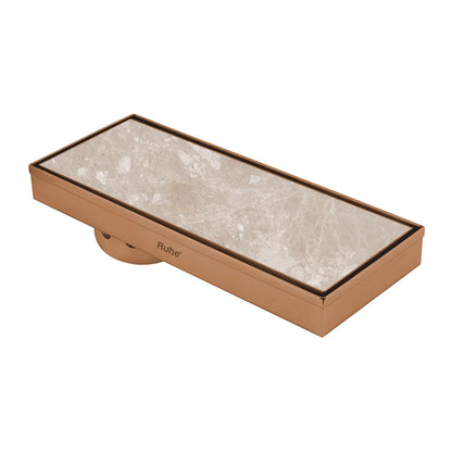 Tile-Insert Shower Drain Channel (5 Inches)