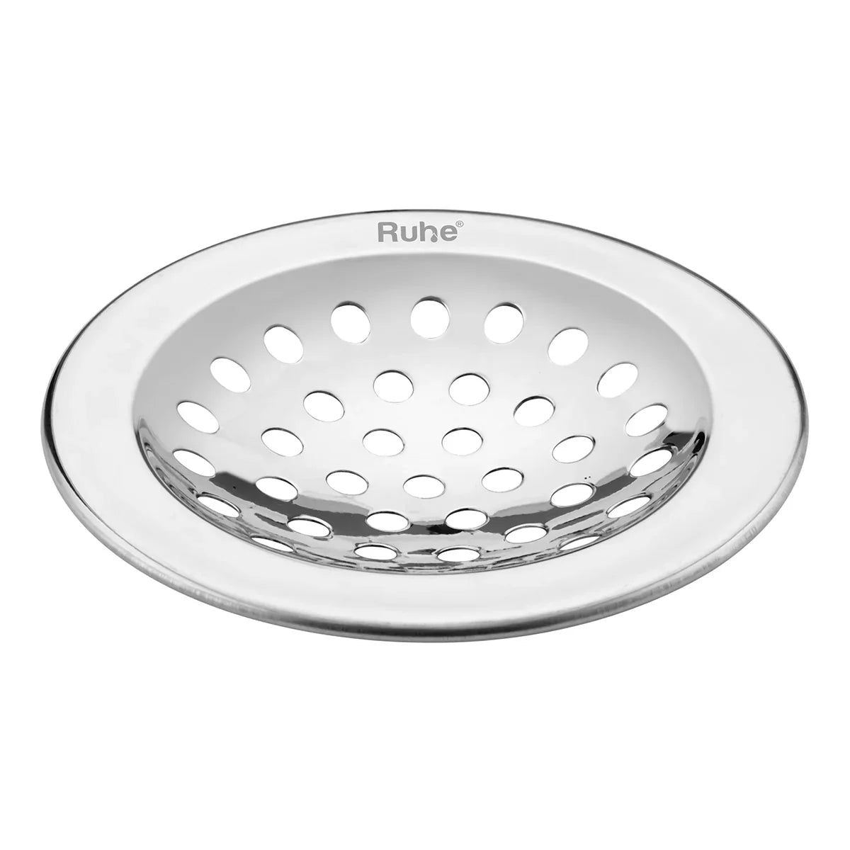 Solid Polka with Collar Round Floor Drain (4 1/2 inches) (Pack of 2) - by Ruhe