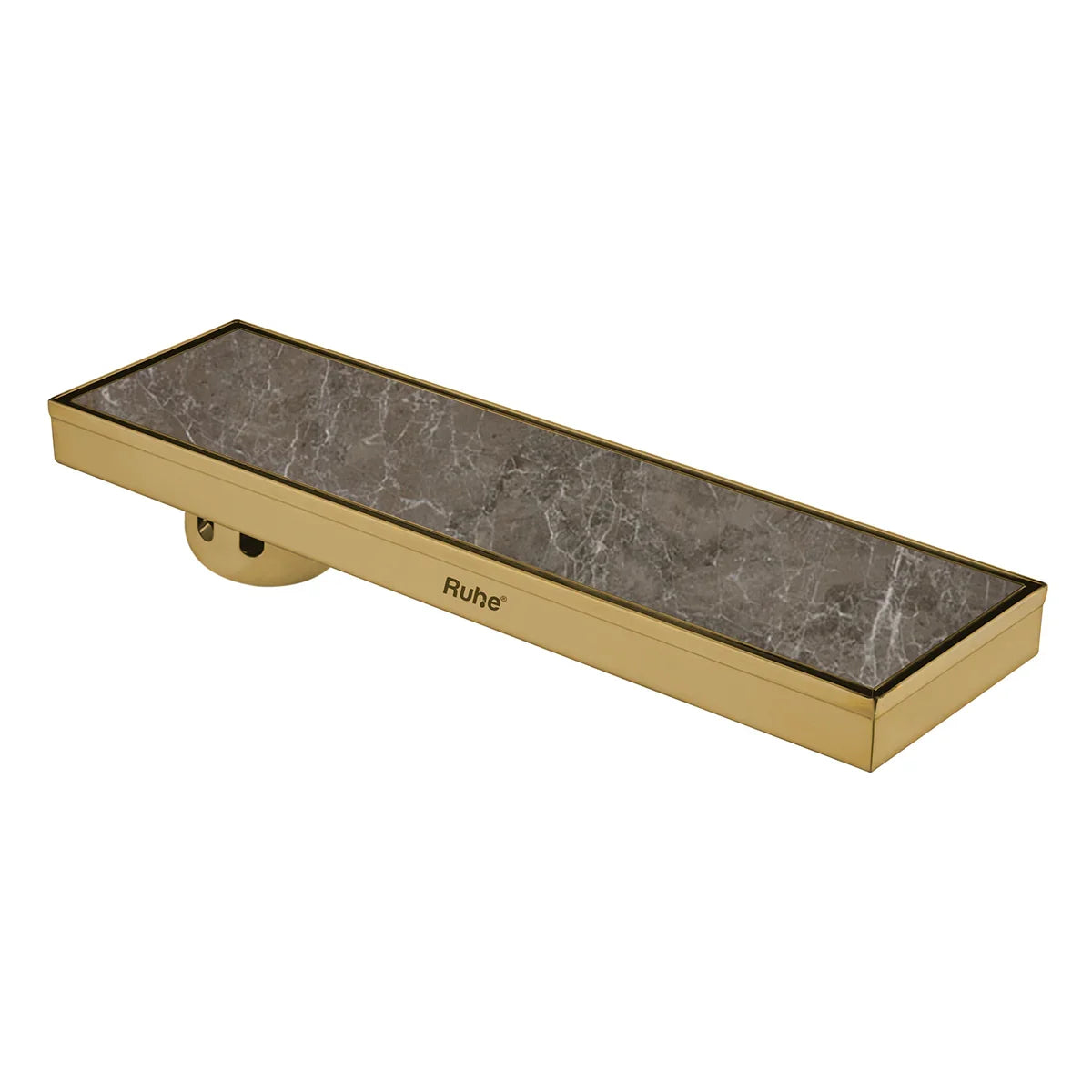 Marble-Insert Shower Drain Channel 5 inches