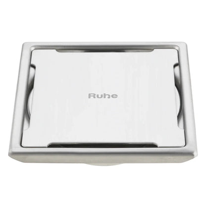 Diamond Square 304-Grade Floor Drain (5 x 5 Inches) - by Ruhe