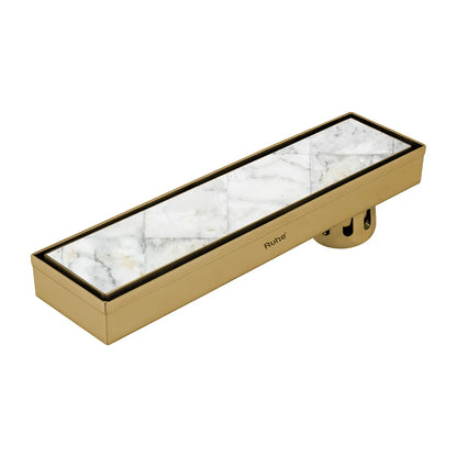 Tile-Insert Shower Drain Channel (3 Inches)