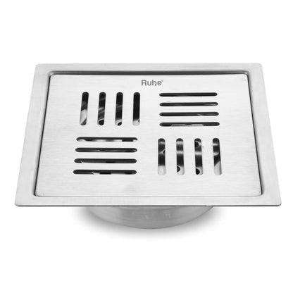 Ruby Floor Drain Square Flat Cut (5 x 5 Inches) with Cockroach Trap