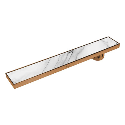 Tile-Insert Shower Drain Channel Coloured (5 Inches)