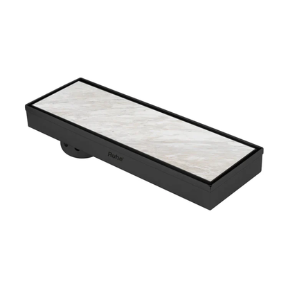 Tile-Insert Shower Drain Channel (4 Inches)