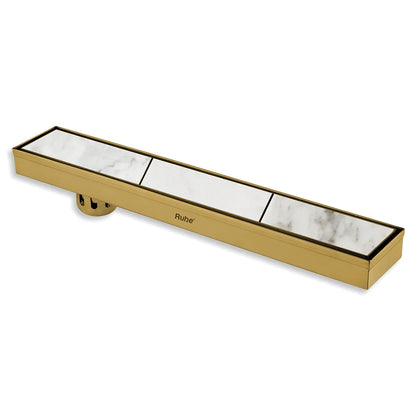 Tile-Insert Shower Drain Channel (3 Inches)