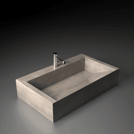 Aether Table Top Wash Basin Beige