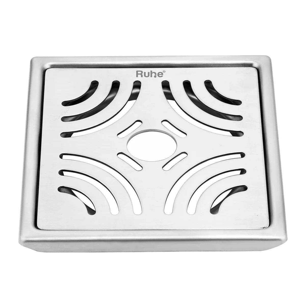 Venus Square Premium Floor Drain (6 x 6 Inches) with Hole - by Ruhe