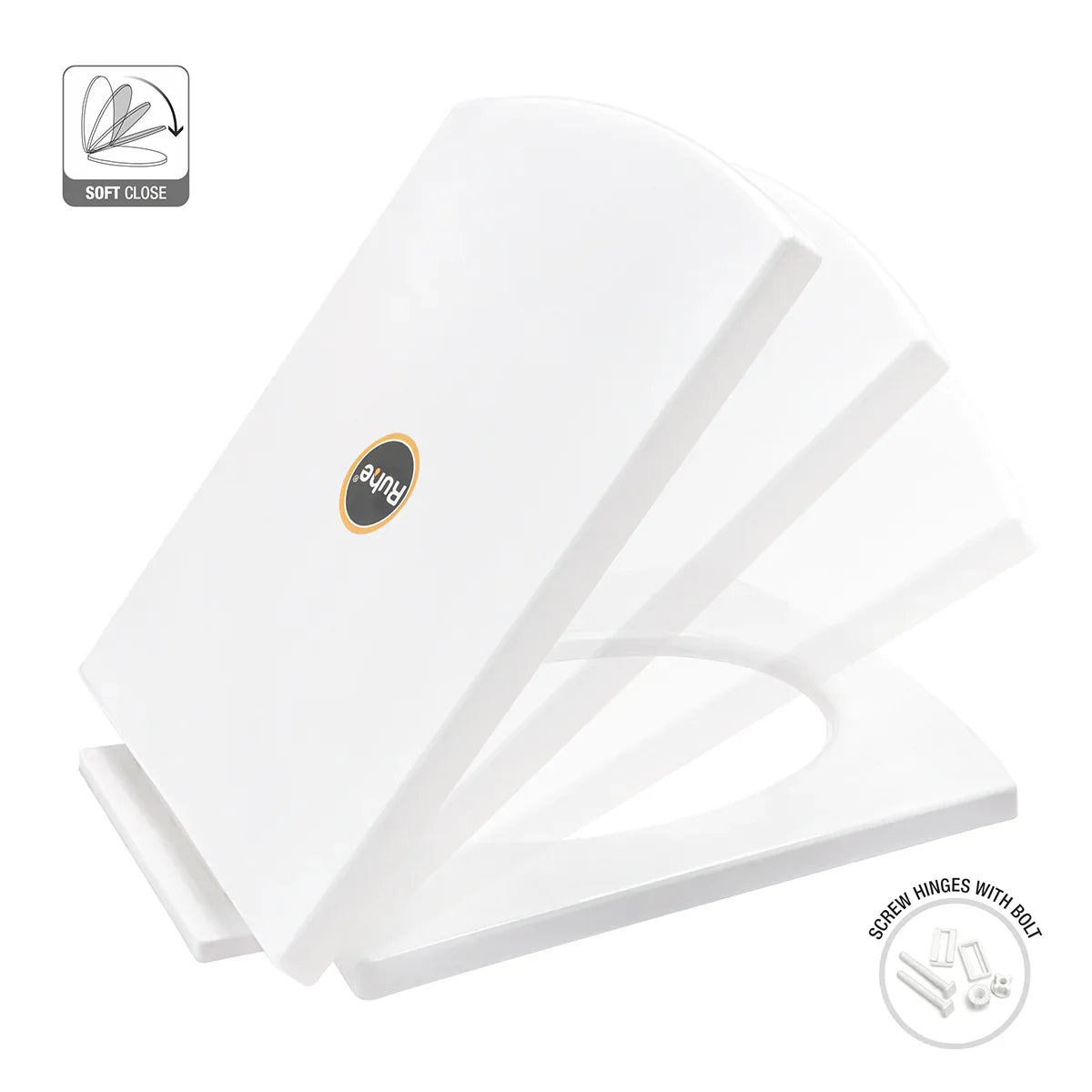 Exclusive Stanza Toilet Seat Cover (Soft Close)