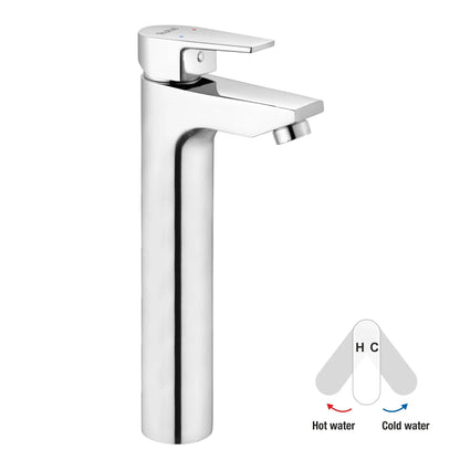 Elixir Single Lever Deck-mount Tall Body Wash Basin Mixer Tap