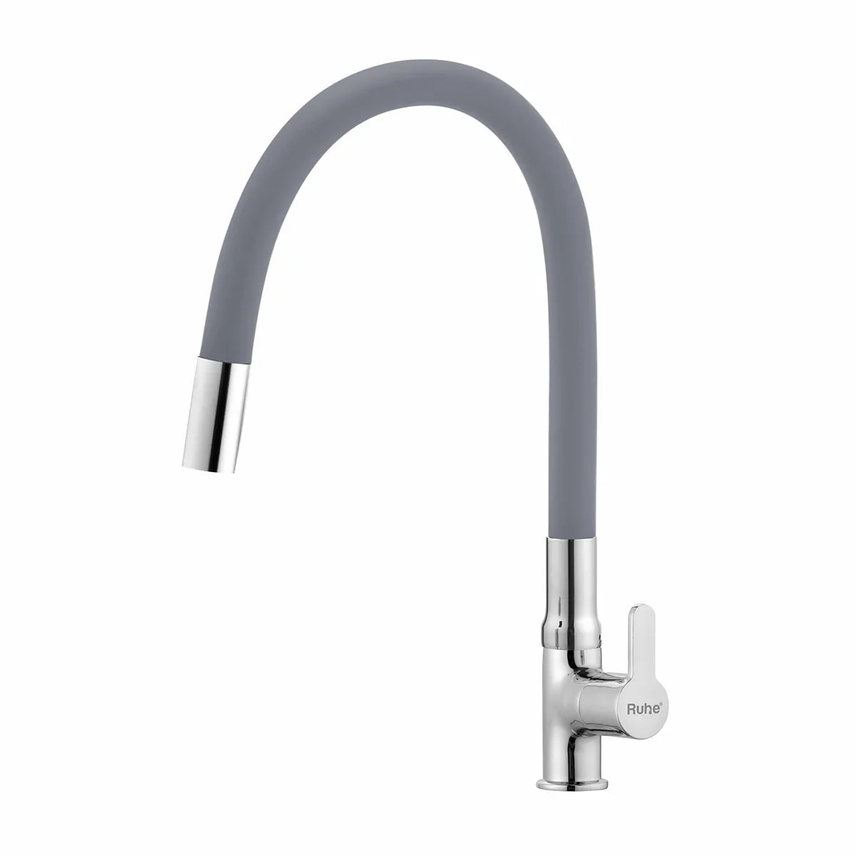 Pavo Deck Mount Kitchen Sink Tap with Coloured Flexible Silicone Spout