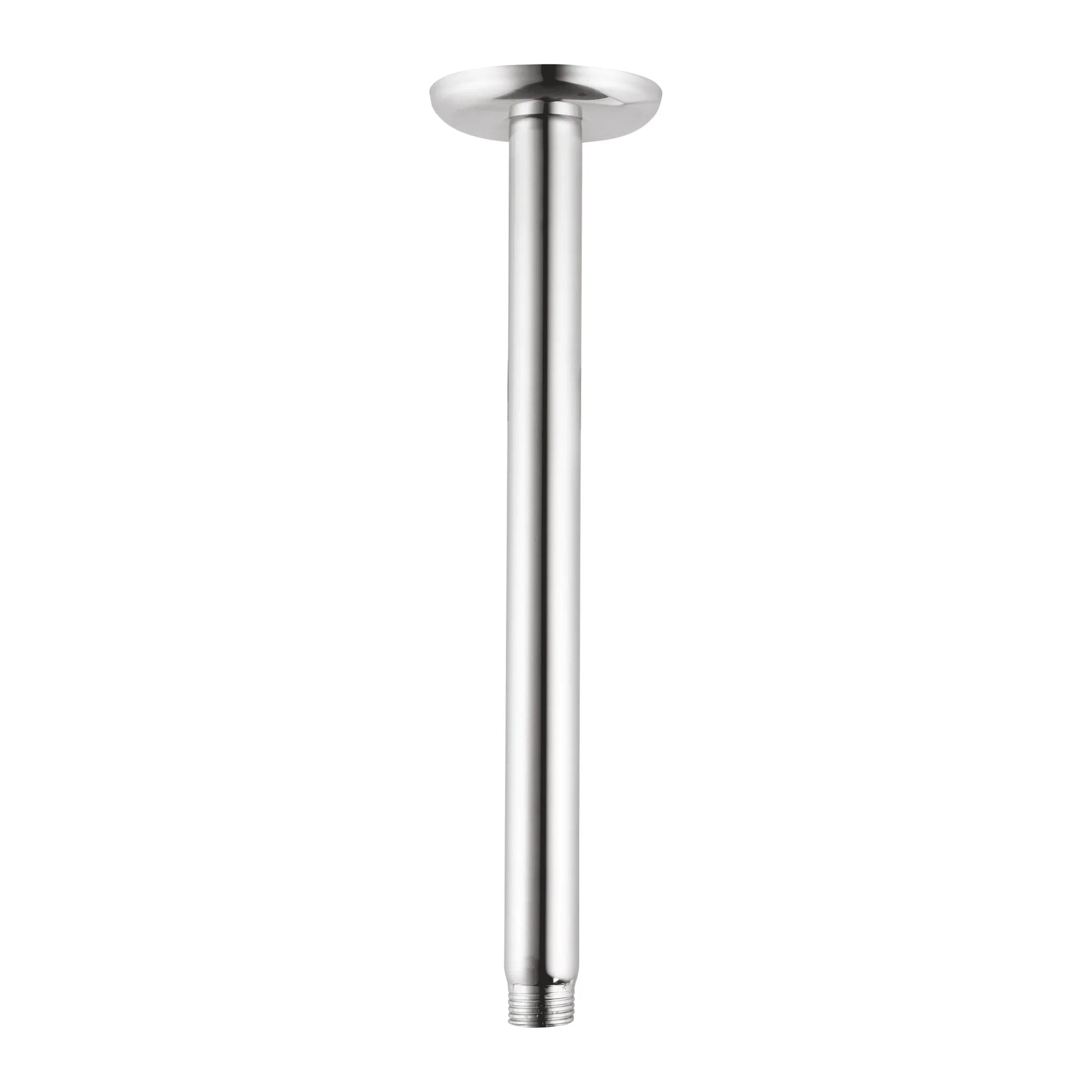 Round Ceiling Shower Arm (8 Inches) with Flange