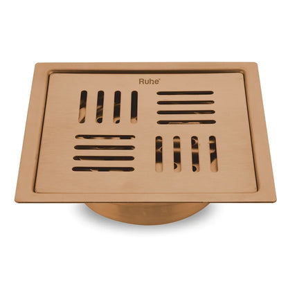 Ruby Square Flat Cut Floor Drain