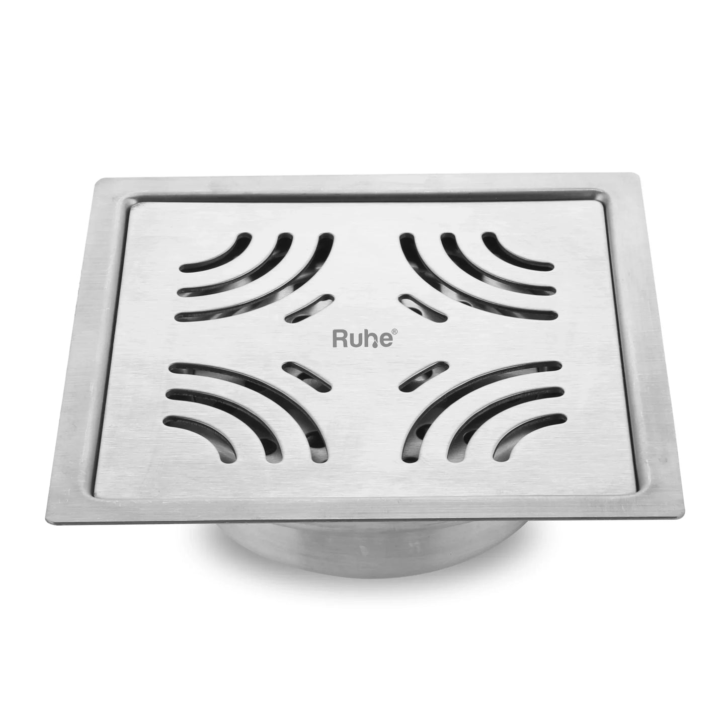 Emerald Square Flat Cut Floor Drain